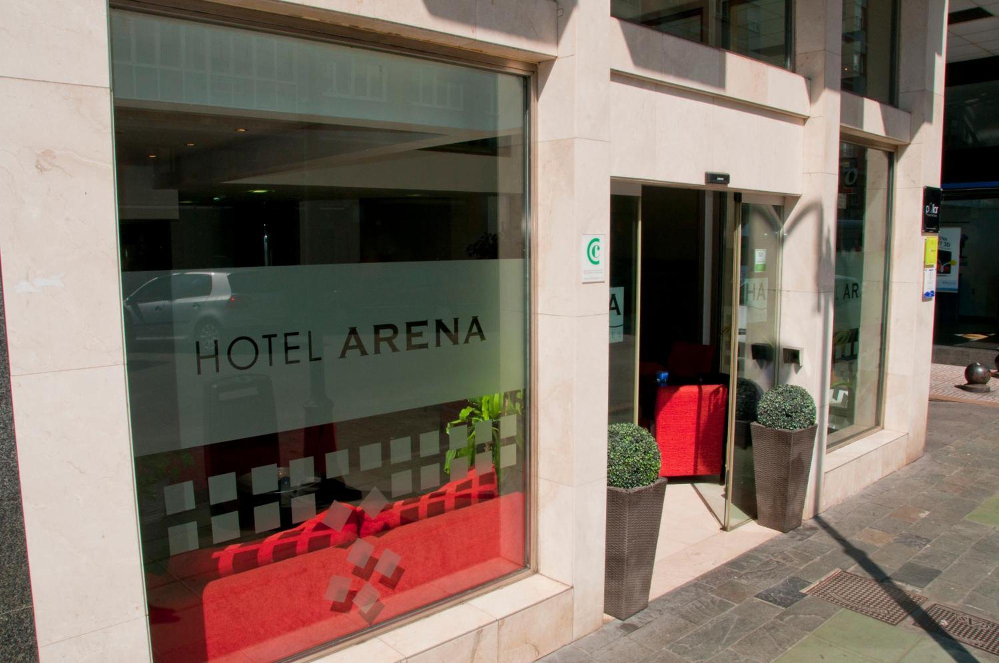 Hotel Arena Хихон Екстериор снимка
