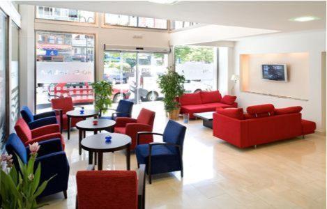 Hotel Arena Хихон Екстериор снимка